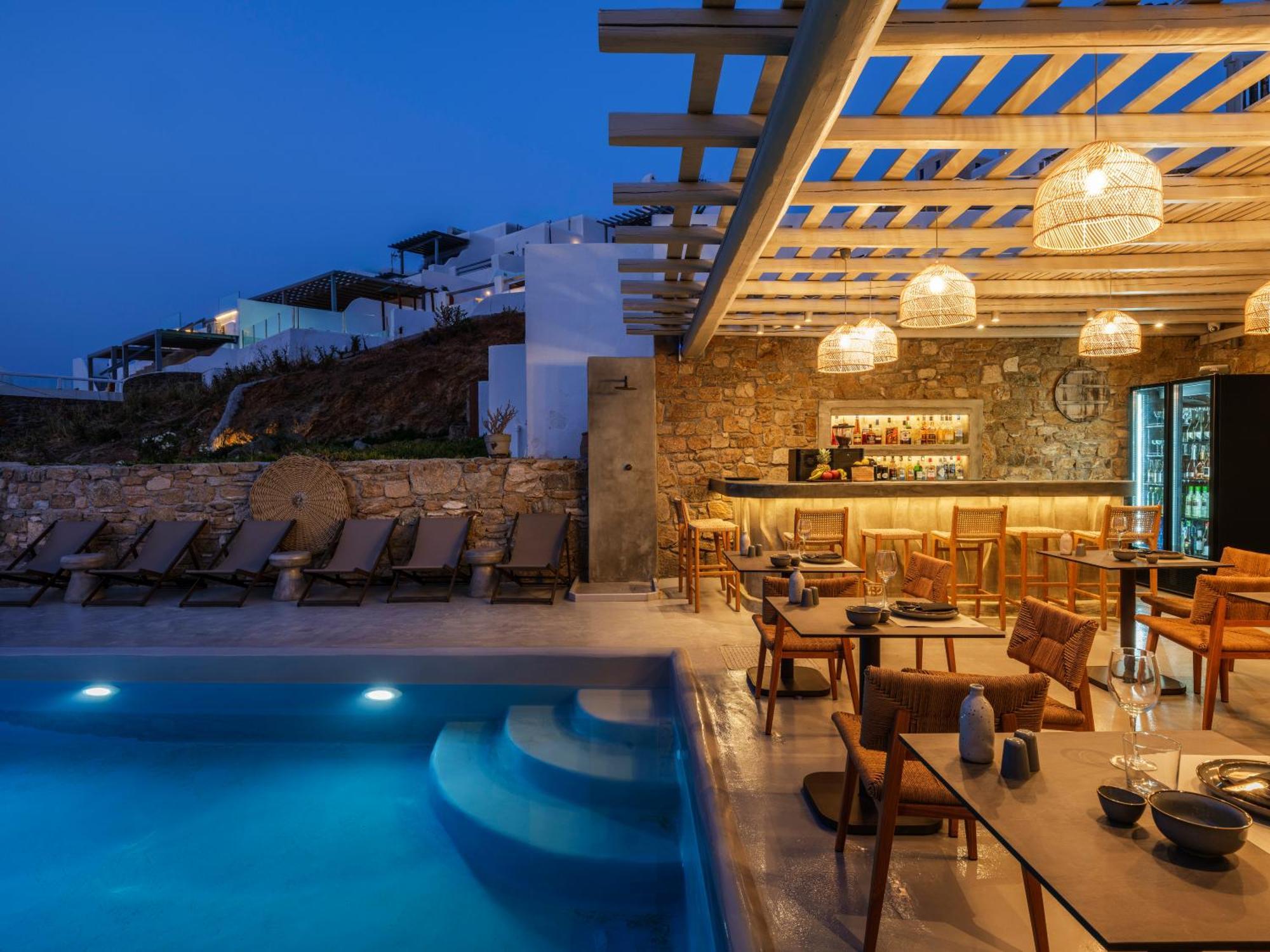 The Mykonist Merchia Beach Villas & Suites Zewnętrze zdjęcie